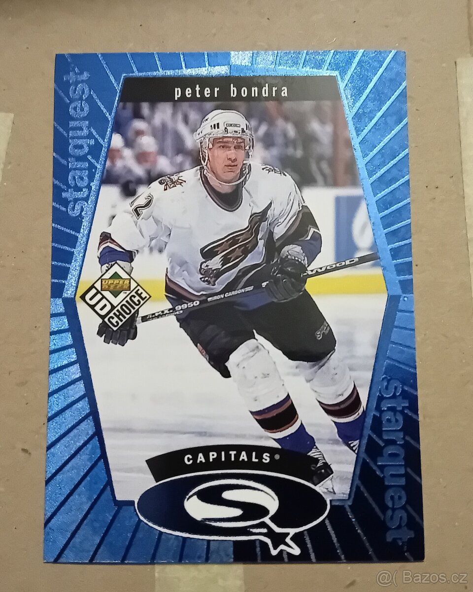 Hokejové karty, 1998-99 UD Choice STARQUEST BLUE, Bondra a T