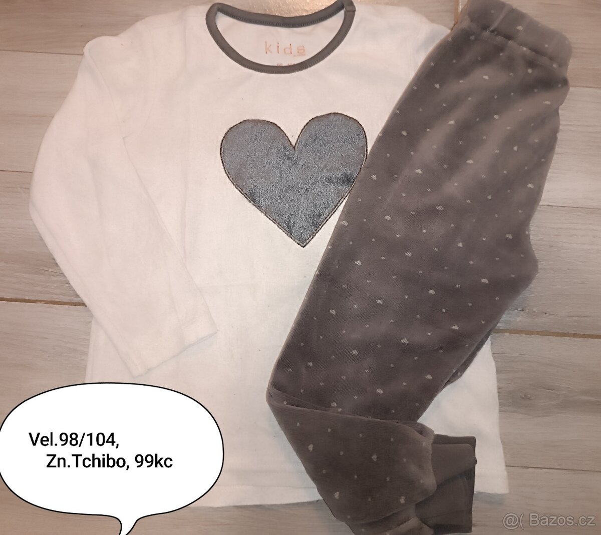 Teplejší pyžamo vel.98/104