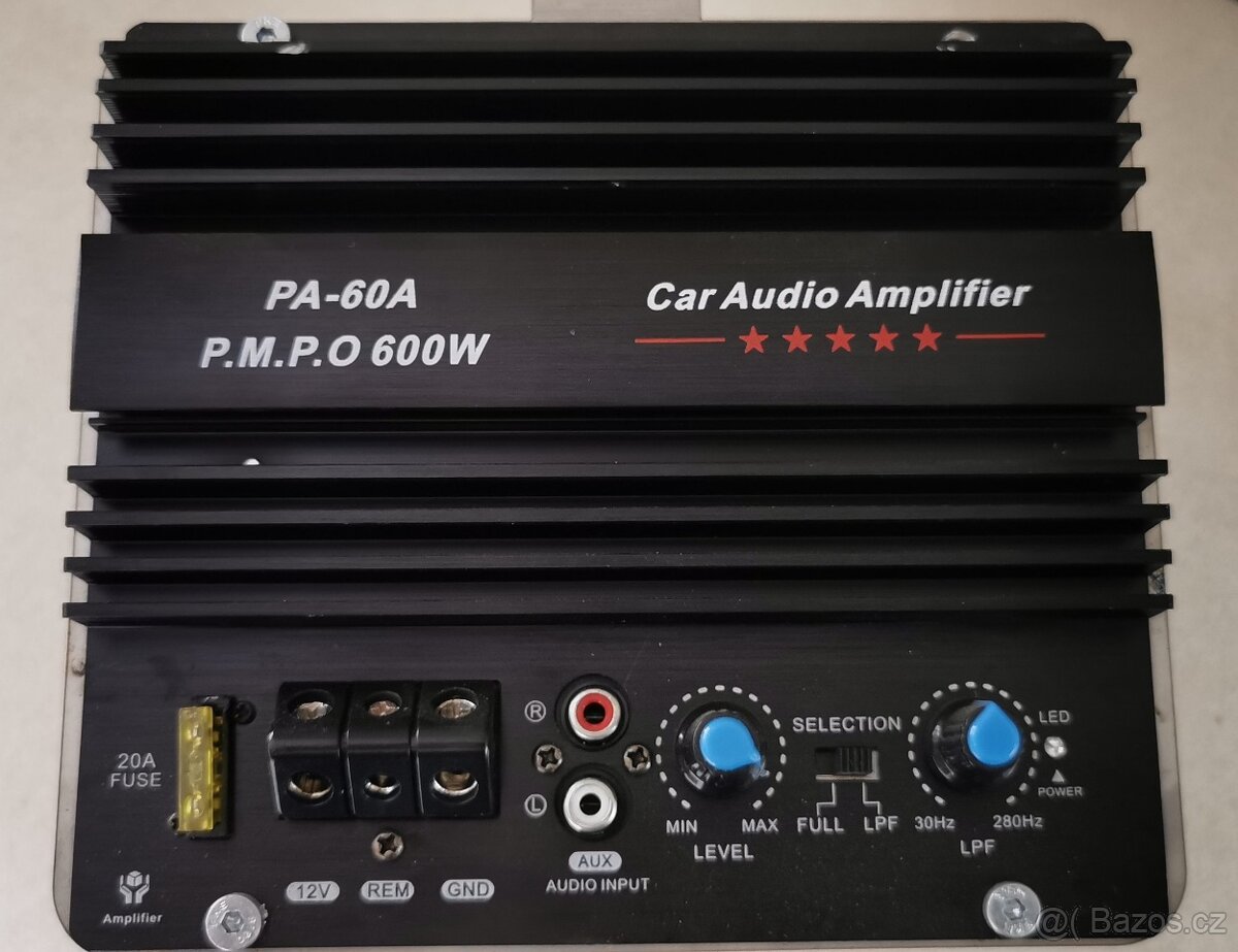 Prodám autozesilovač pro subwoofer