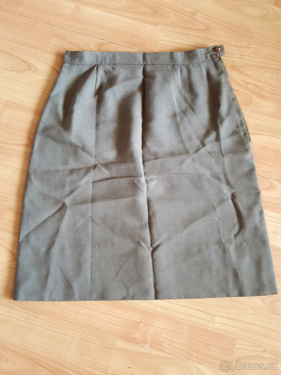 retro dámská sukně vel. S ručně šitá, 60. léta