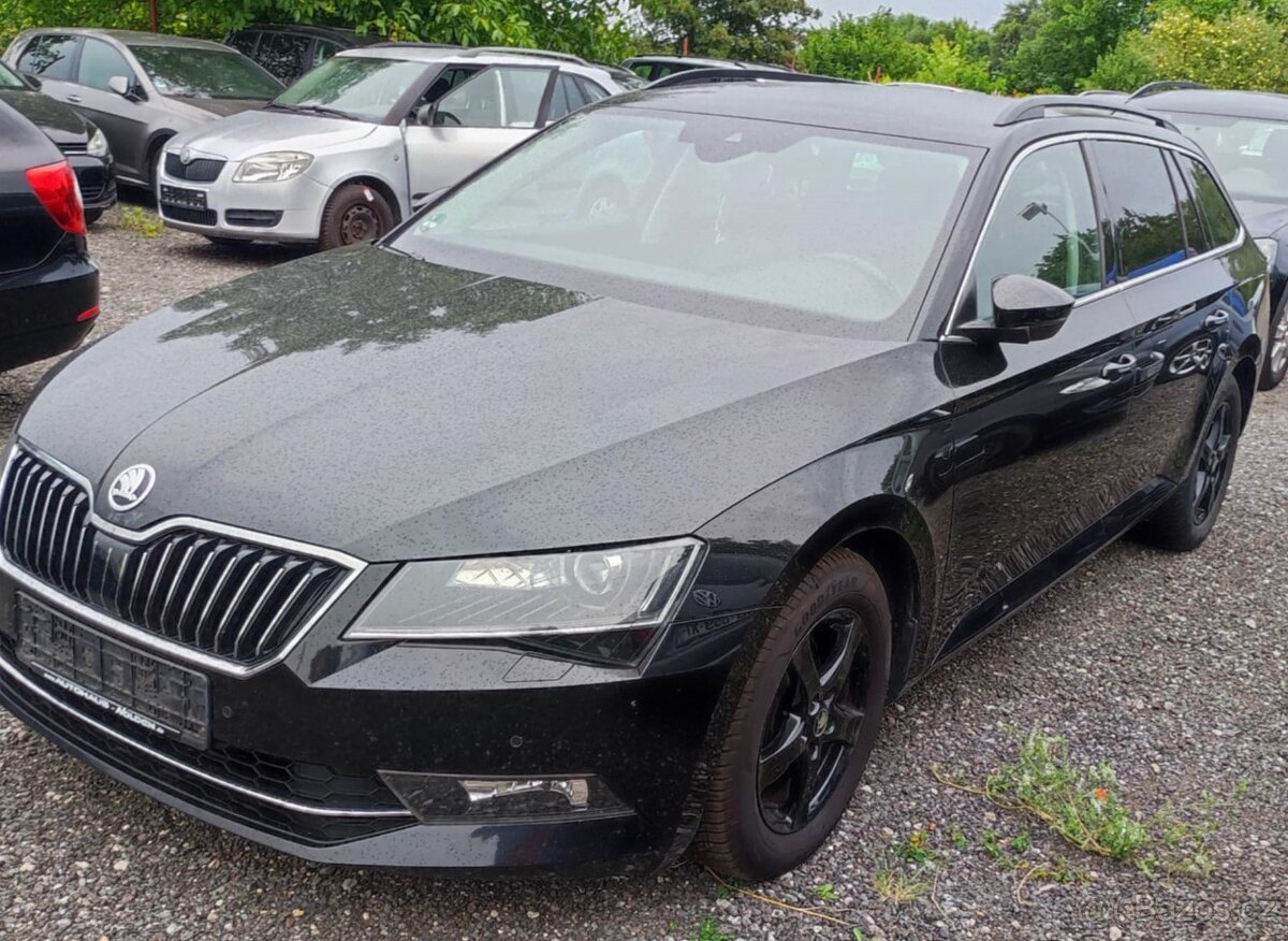 Škoda SUPERB III 2.0 TDI DSG 110 KW 188 tkm 12/2015 BI-XENON