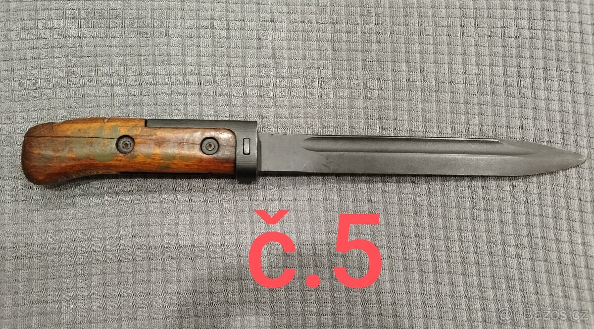Bodak vz.58 ČSĽA drevo č.5
