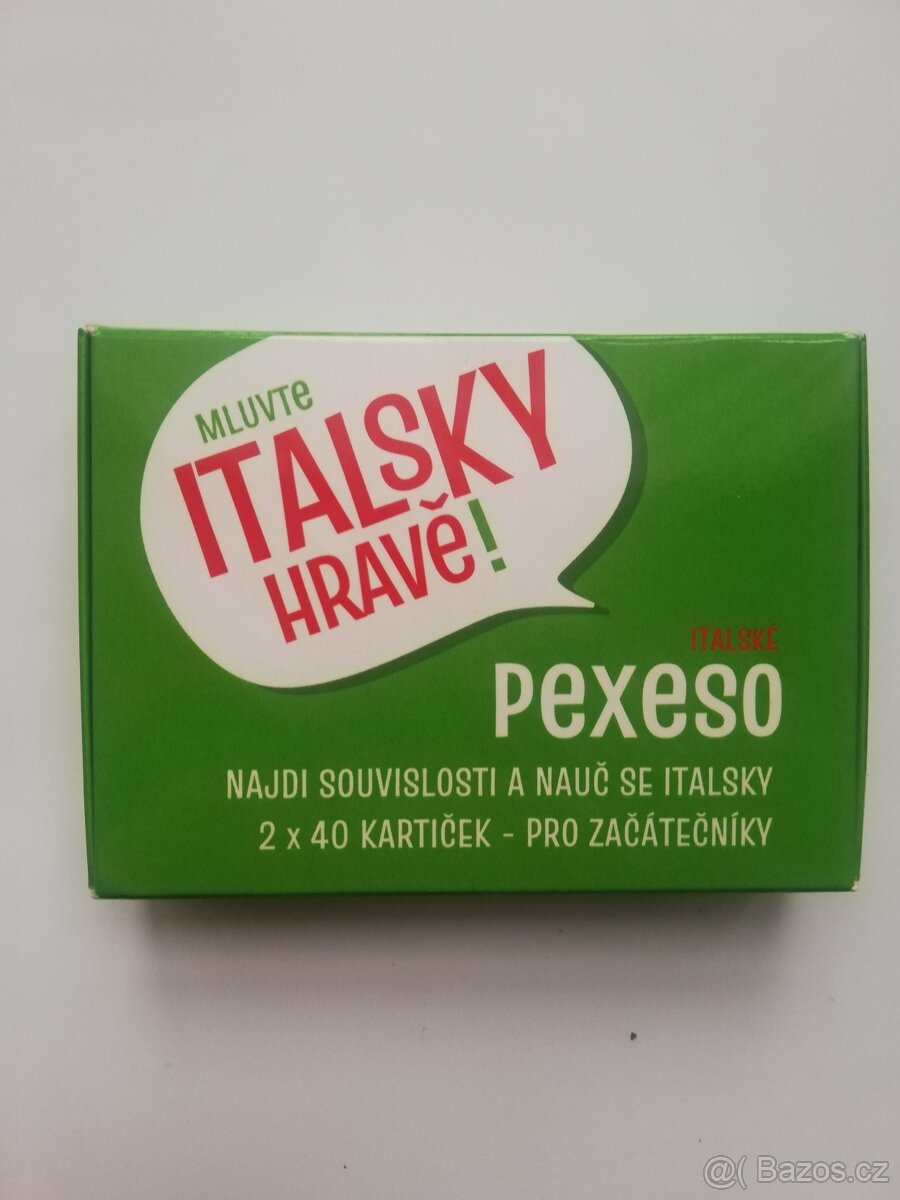 prodám italské pexeso