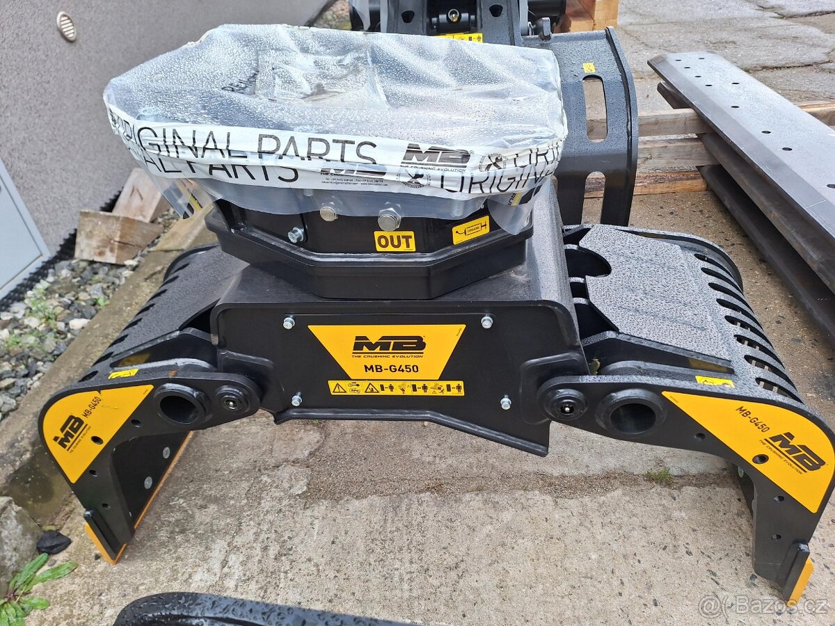 Sortýrovací drapák MB - G450