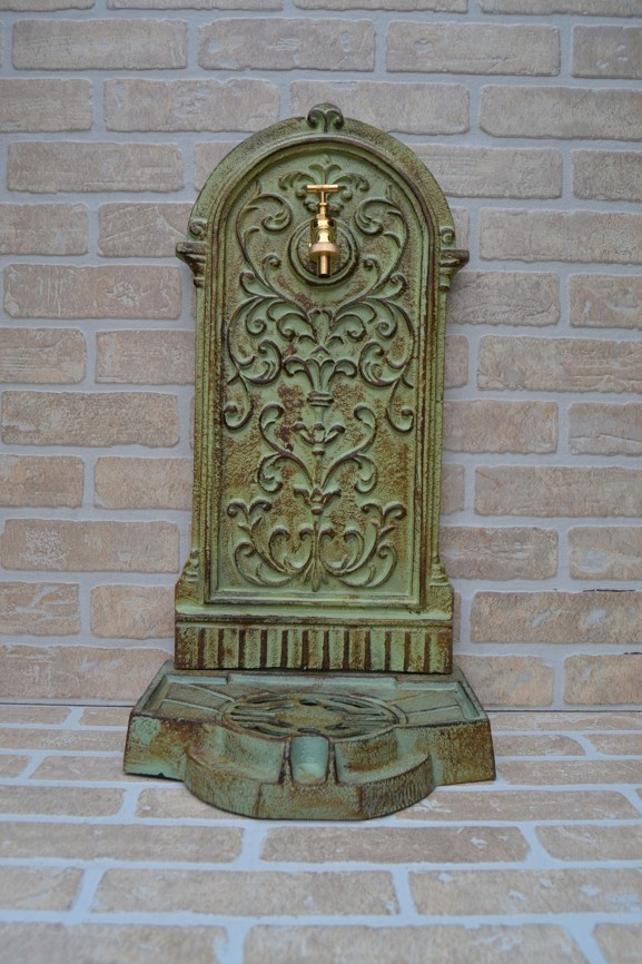 Litinová výlevka - umyvadlo - kašna stojací 64 cm