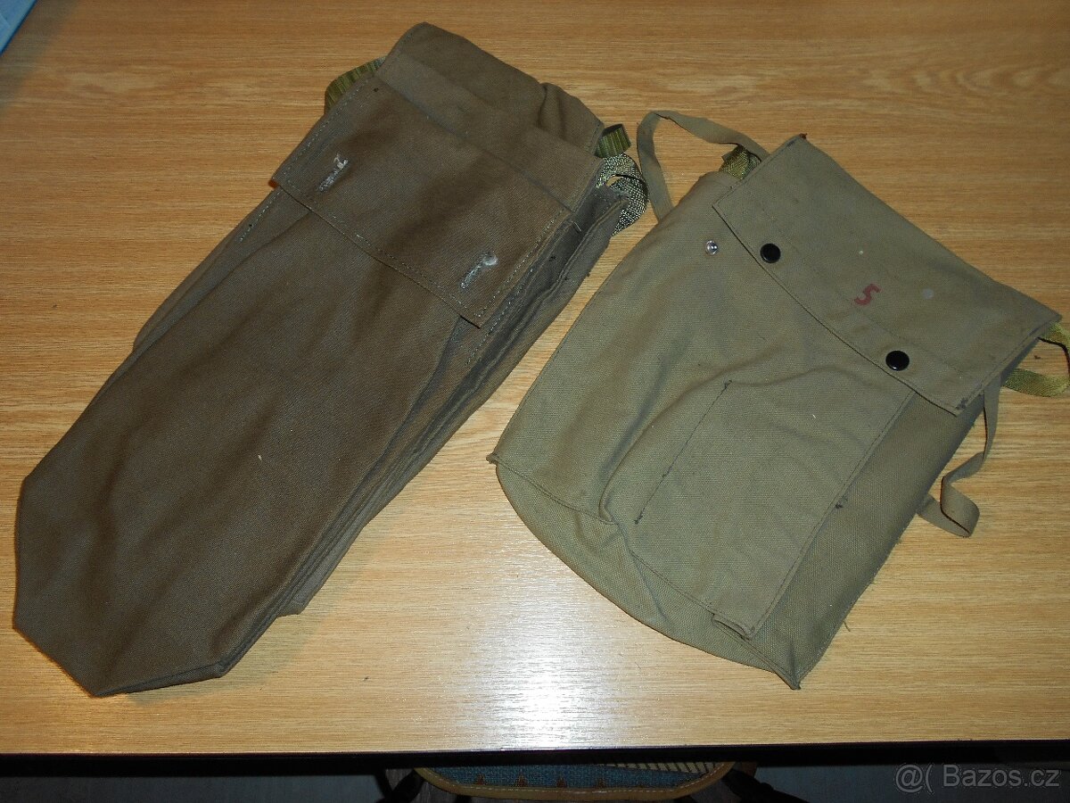 Brašna na plynovou masku