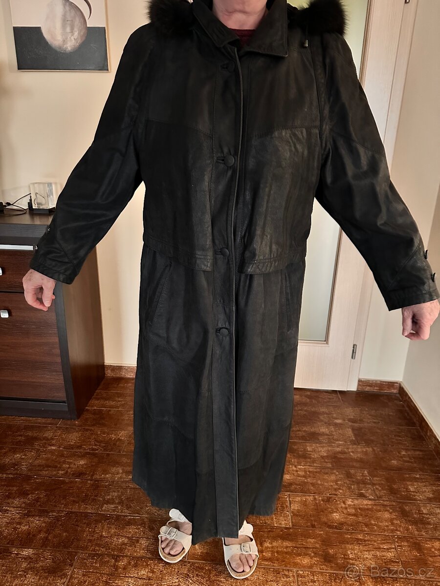 Kožený kabát