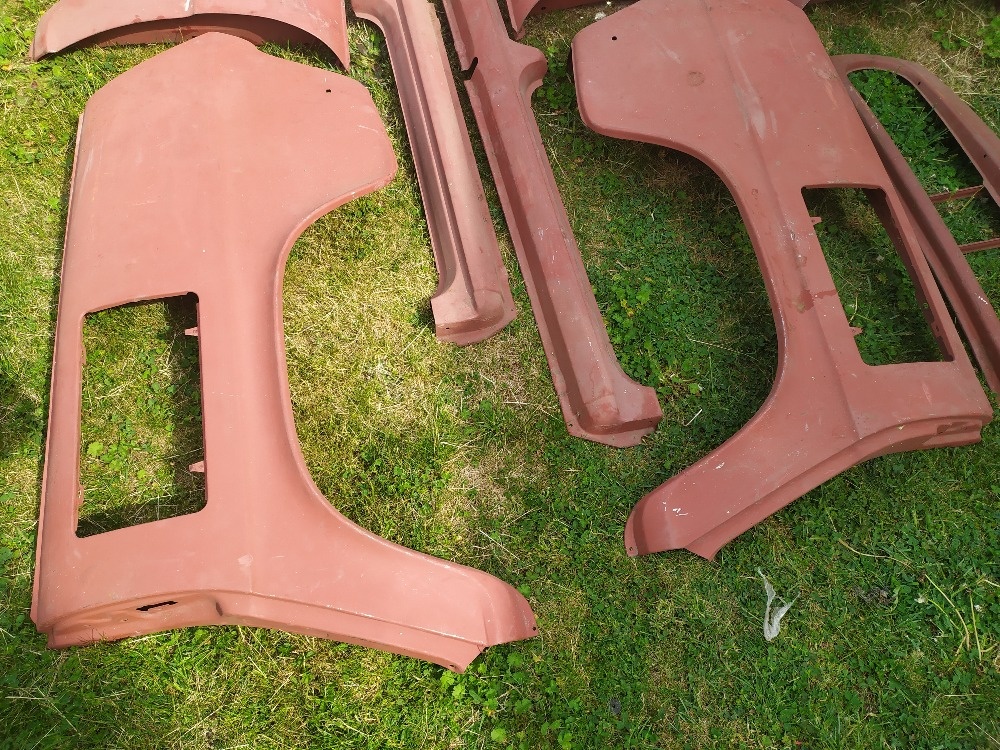 škoda 1000 MB 1100 MB zadní blatníky