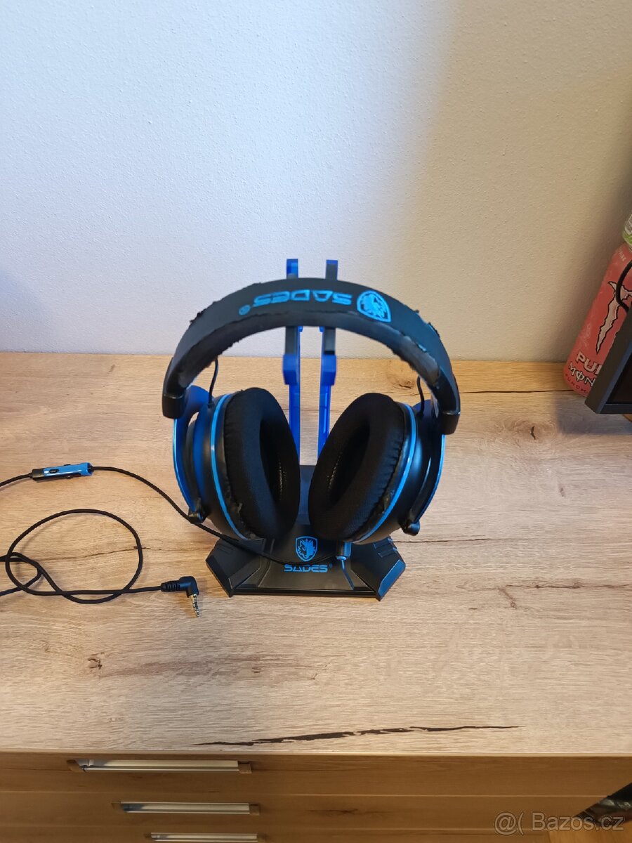 Sluchátka SADES Mpower SA-723 + stojan