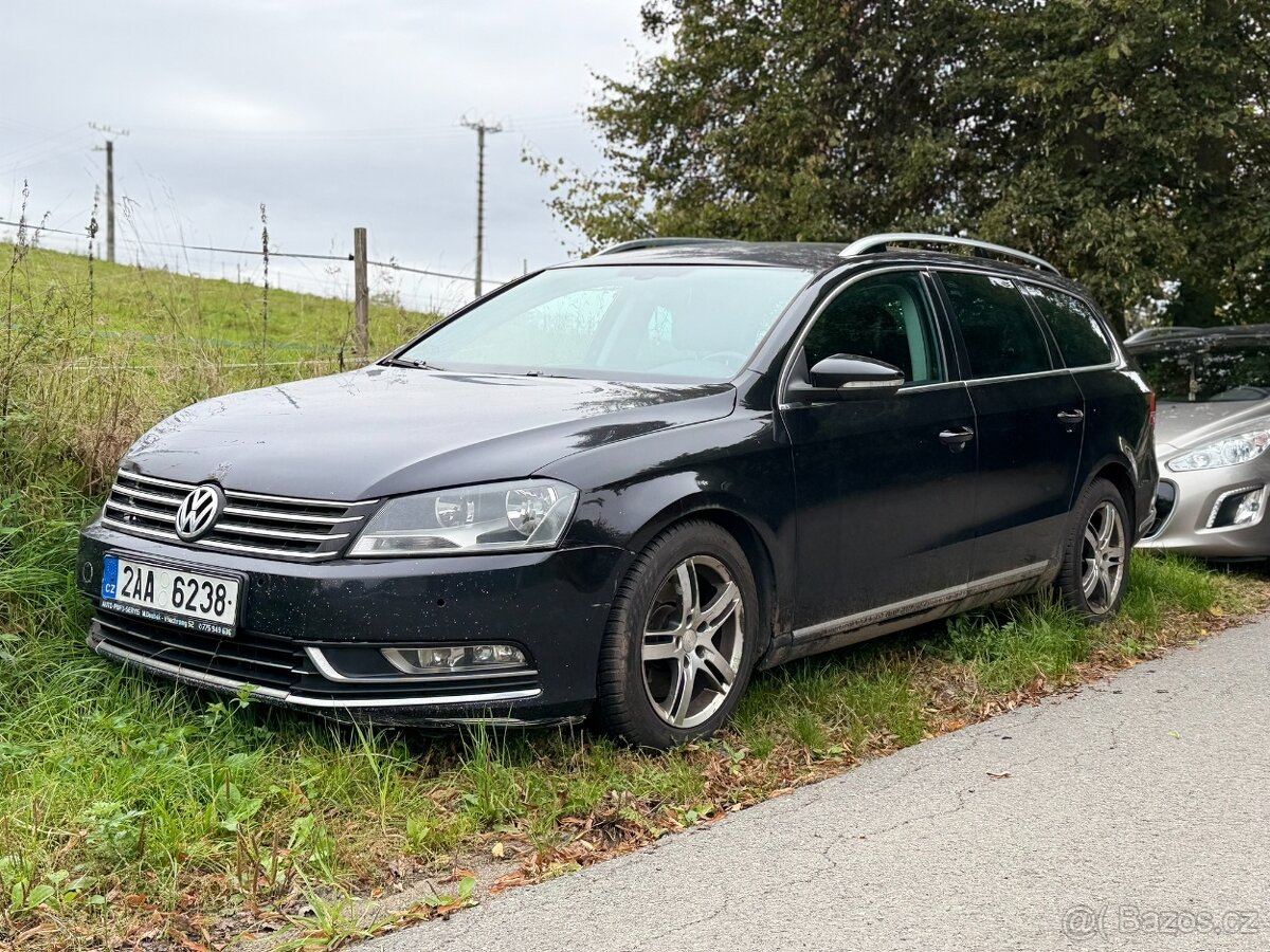 Passat B7 na opravu/náhradní díly