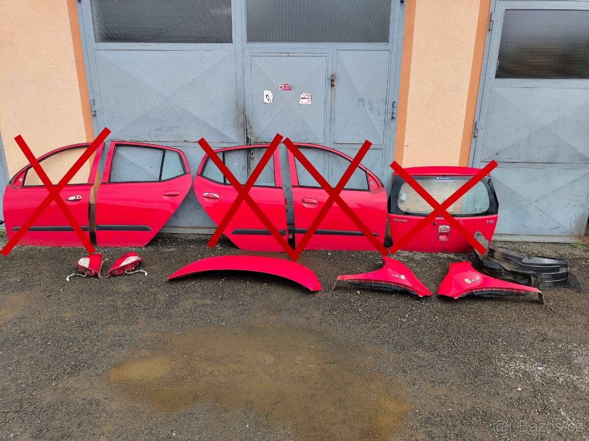 Karosářské díly Hyundai i10 2007-2013