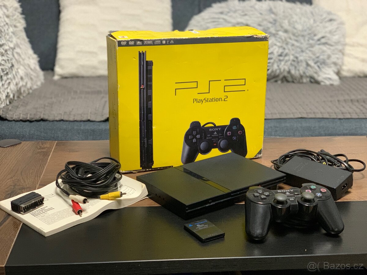 PlayStation 2 Slim + Gran Turismo 4