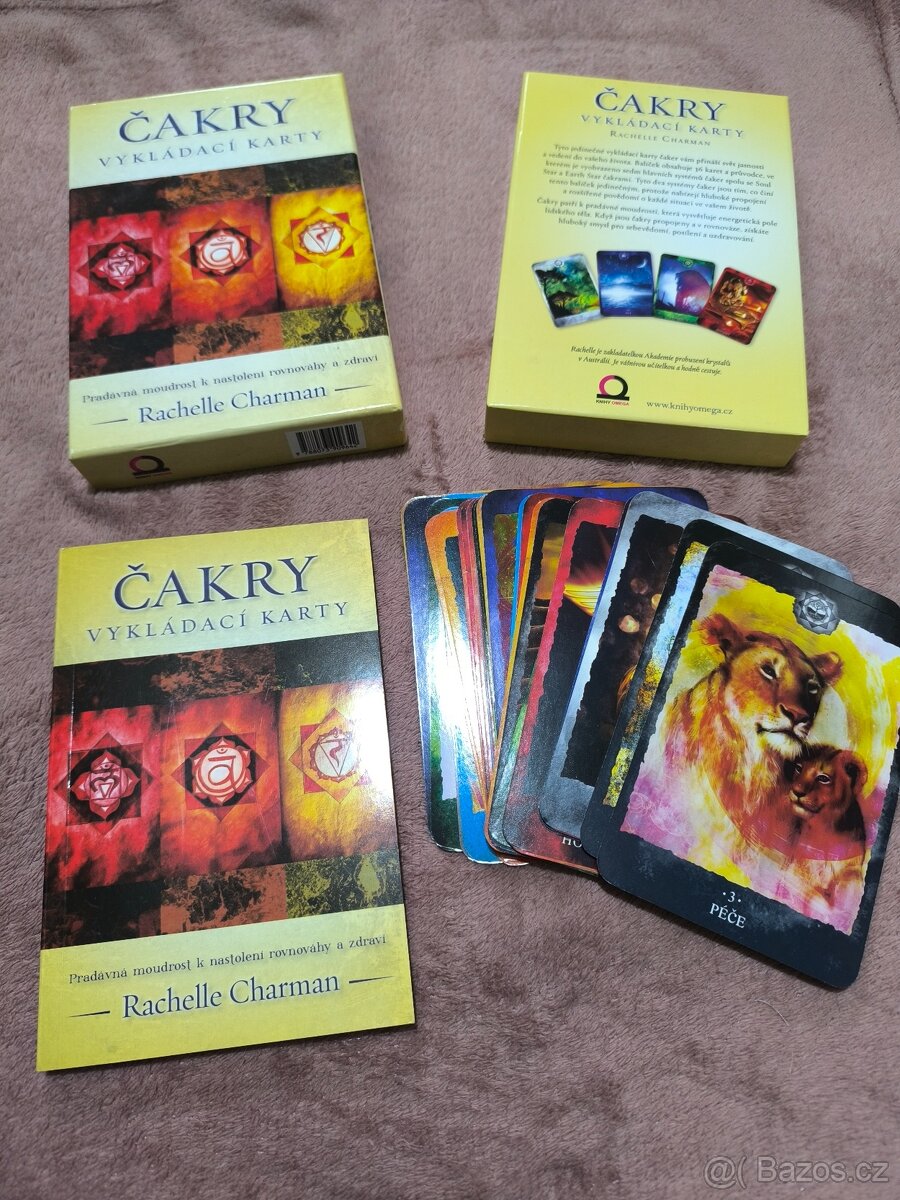 Čakry -vykládací karty