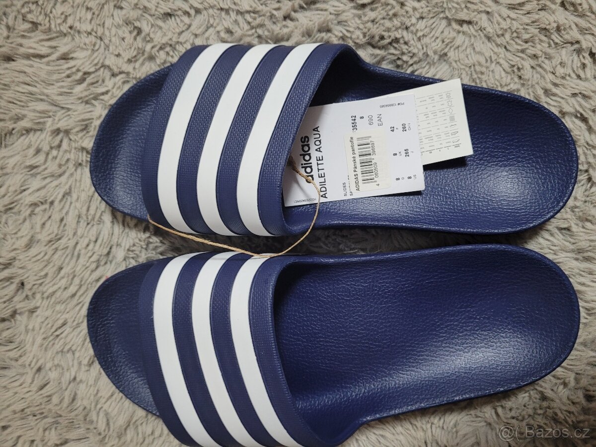 Nové adidas pantofle,vel.42