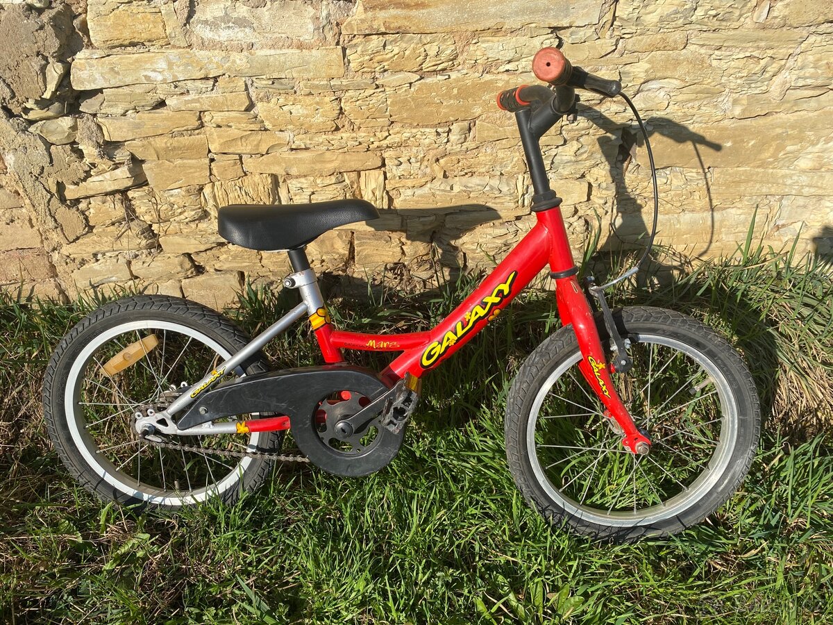 Dětské kolo Galaxy vel. 16