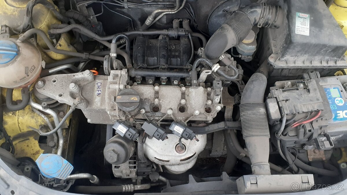 Motor z vozu Škoda Fabia r.v. 2010 - typ CHFA