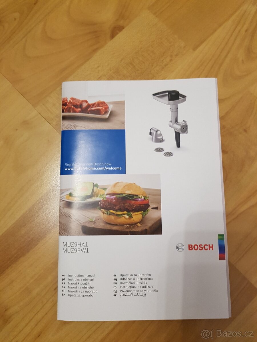 Mlýnek na maso pro Bosch robot OptiMUM