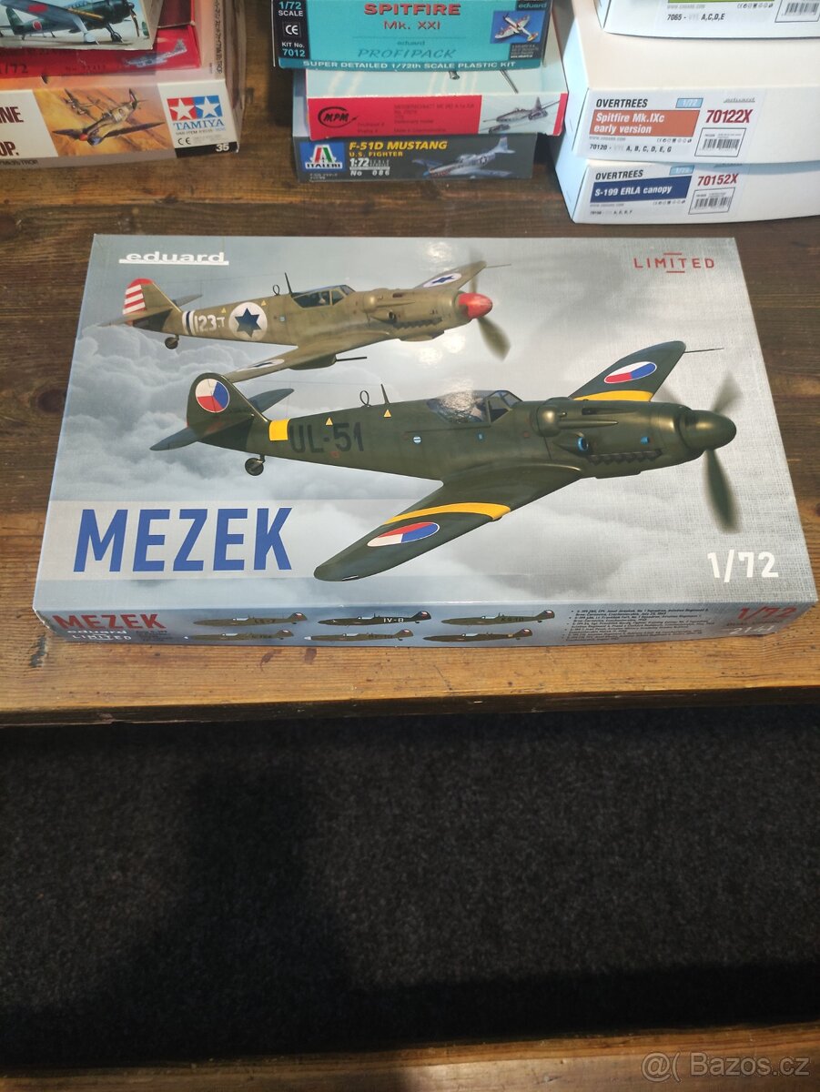 Avia s -199 a Hurricane mk1, 1/72 double limited edition