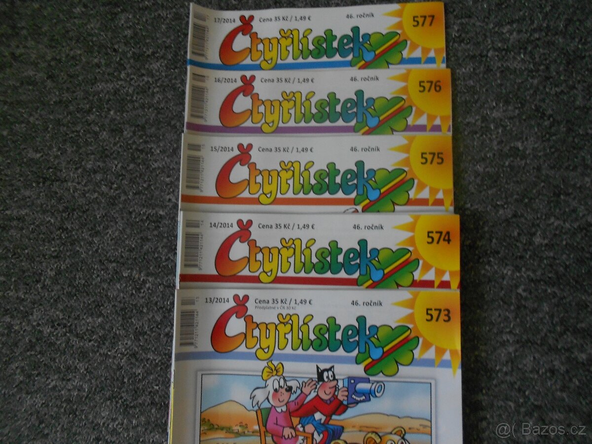 Čtyřlístek ; č. 573-577