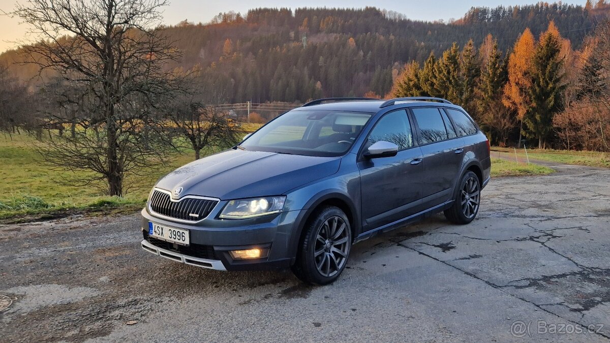 Octavia III SCOUT, 2.0 TDi, 135kW, 4x4, DSG, 2015