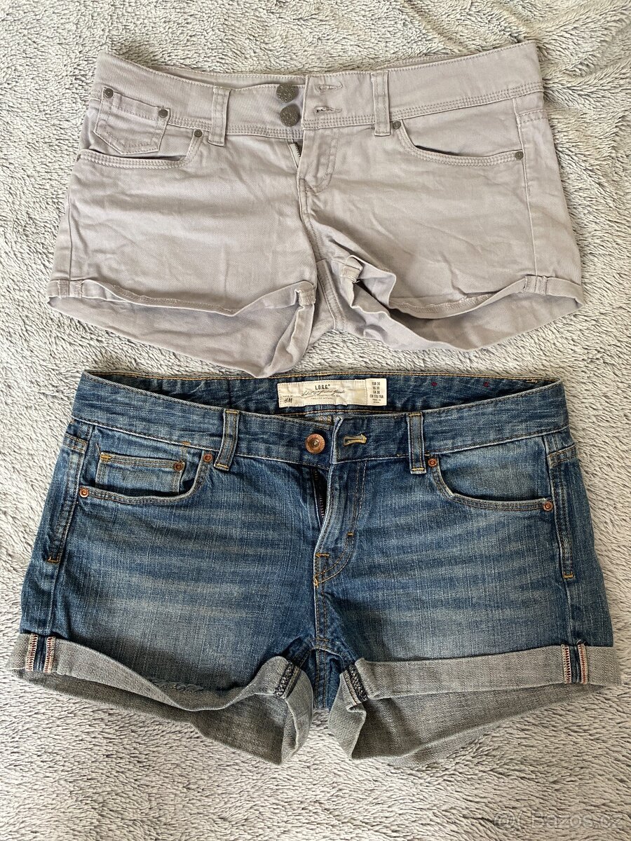 Kraťasy H&M a Terranova