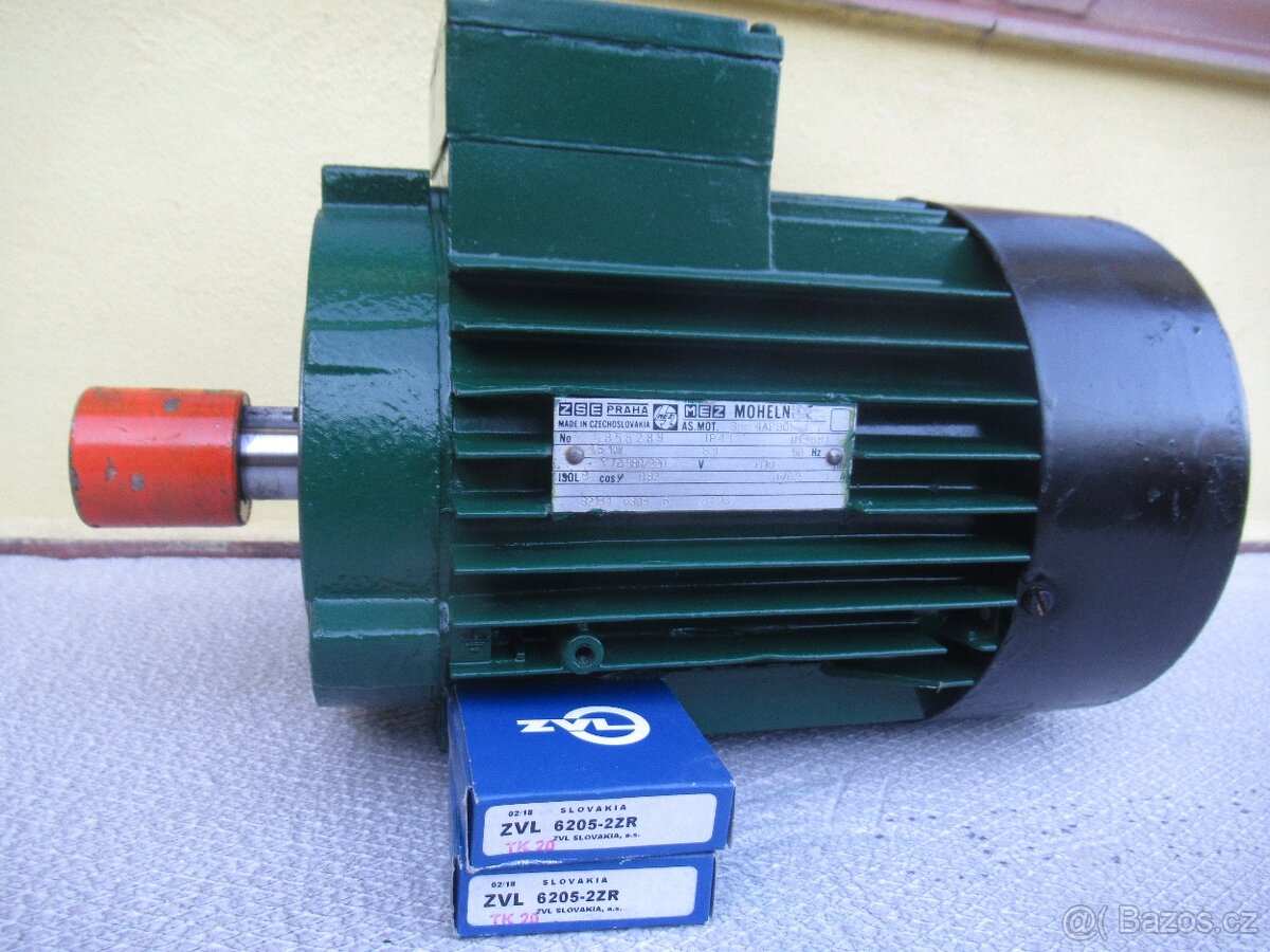Přírubový elektromotor 380V.1,5kw-1410ot.nejen na DARLING.