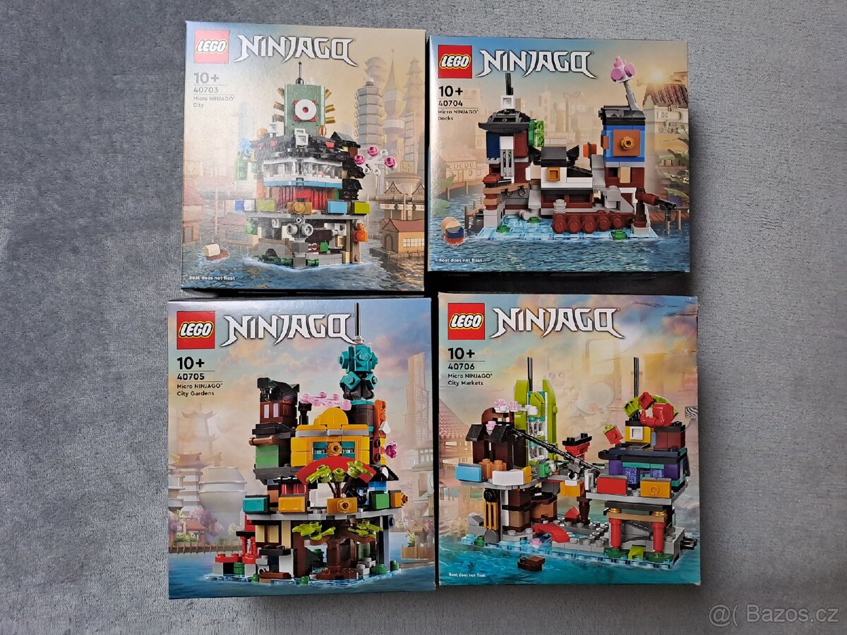 Lego Ninjago miniaturní město