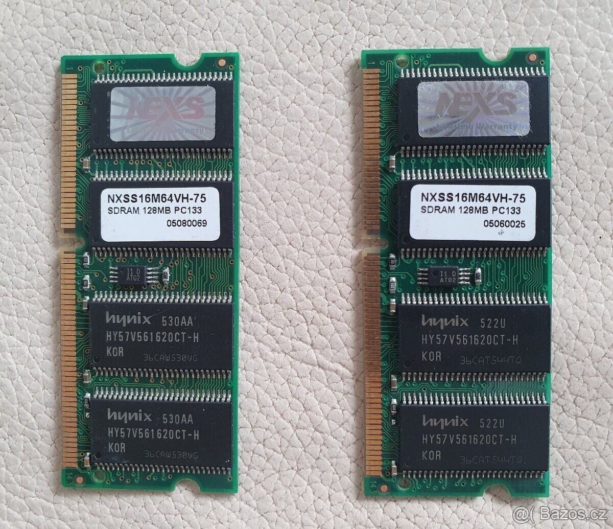 NEXS 2x SDRAM 128MB PC133 (NXSS16M64VH-75)