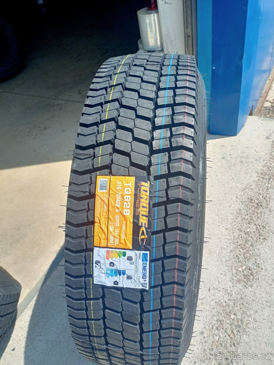 Nákladní pneu. Torque TQ-628 DRIVE 315/70 R22,5