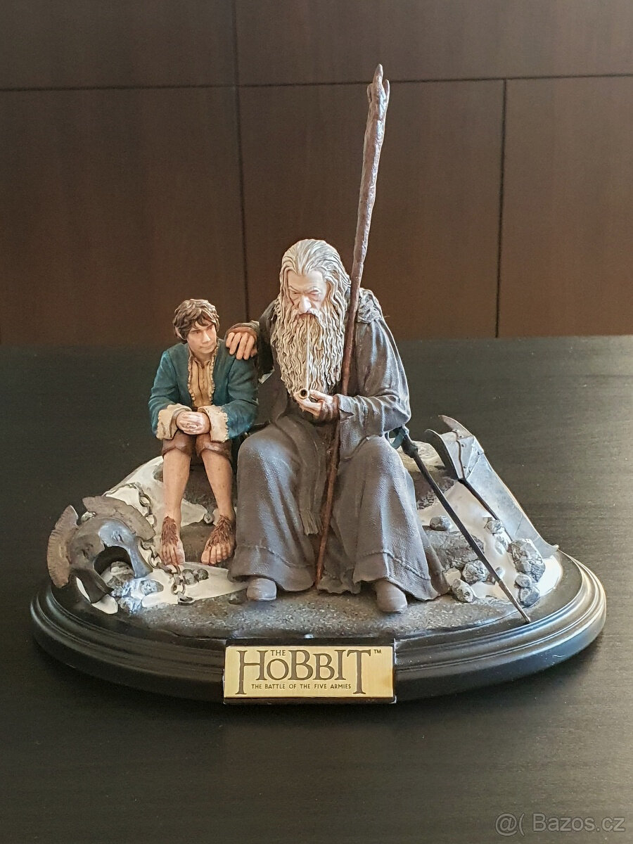 Hobbit - Bilbo a Gandalf - Pán prstenů