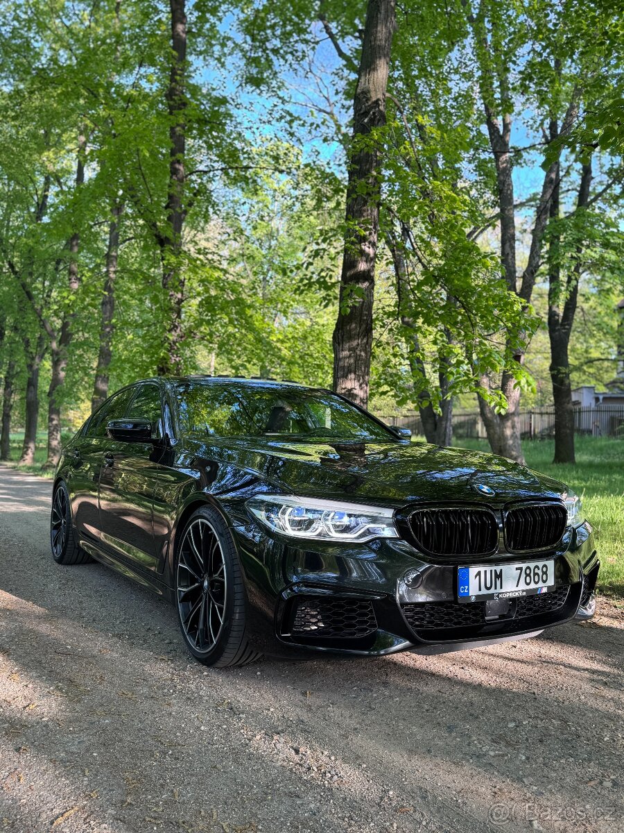 BMW M550i 2017 340kw TOP STAV, REMUS,DPH