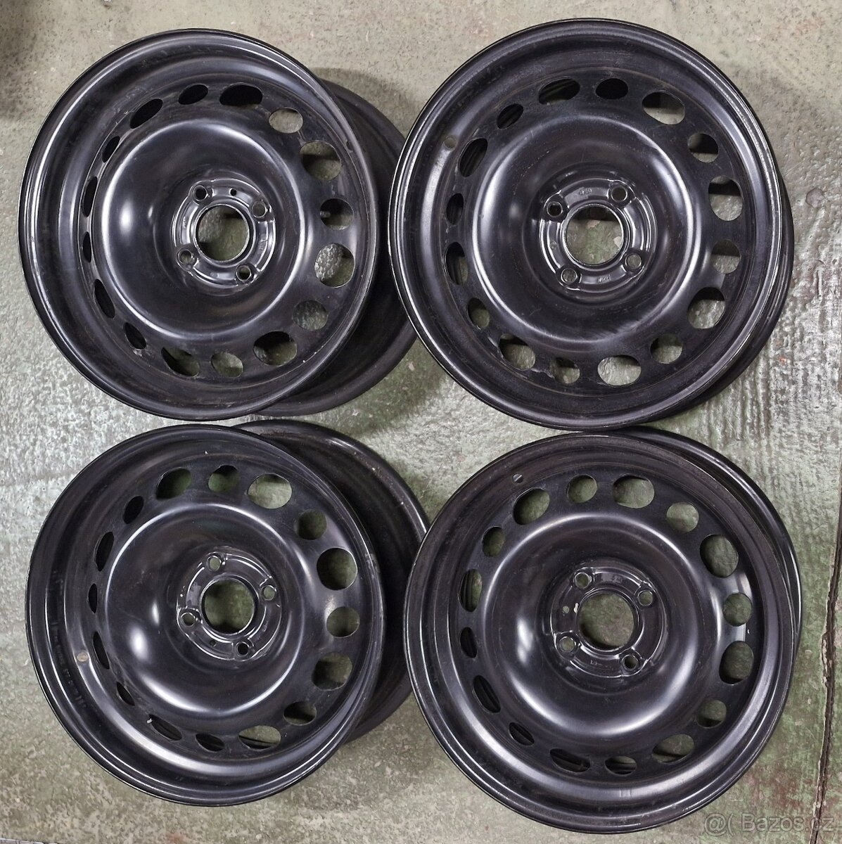 4 disky 16" 6Jx16H2 ET23 4x108 Peugeot Citroen