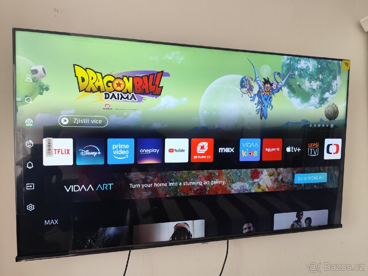 4K UHD SMART TV HISENSE ZÁRUKA 55" (139 cm)