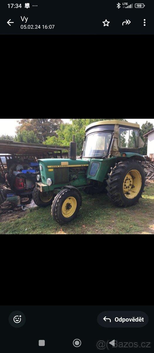 Prodám John Deere 2130