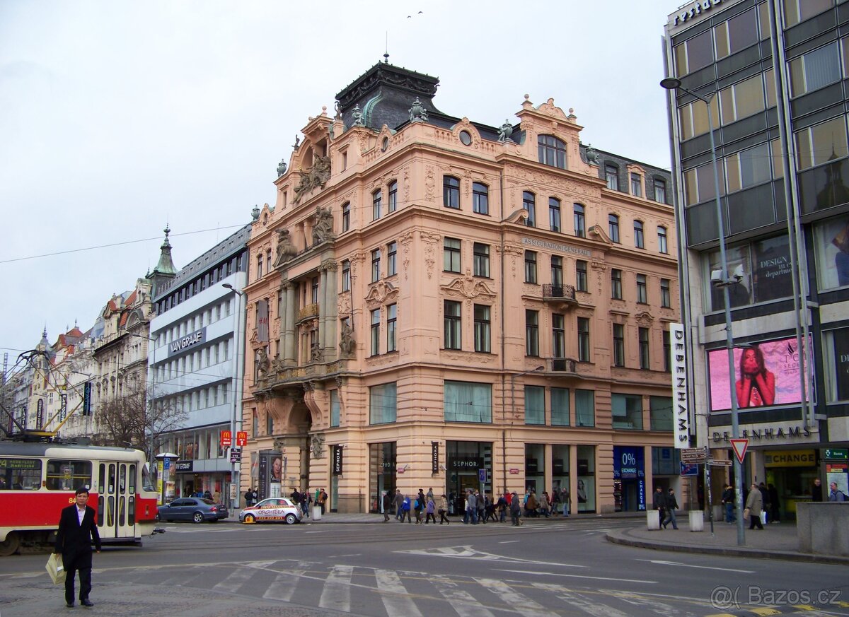 Luxusní byt - Vaclavské náměstí 4+1 k