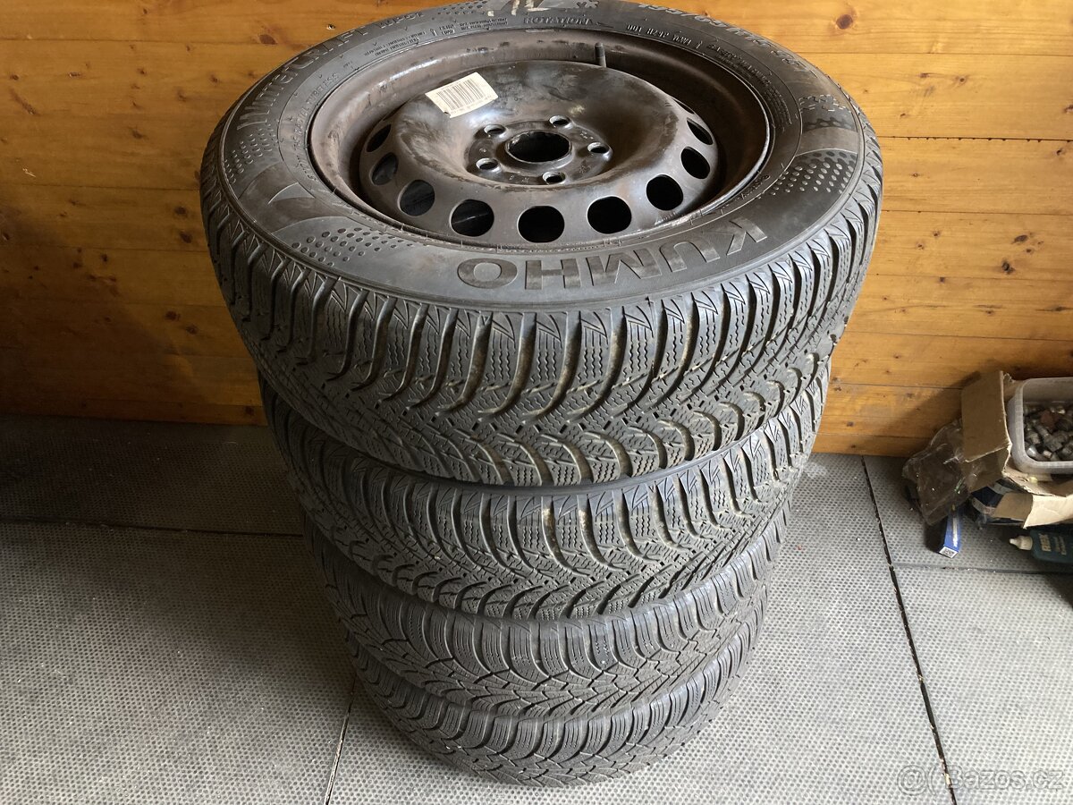 Zimní kola VW CADDY 15" 5x112 ET47 pneu 195/65R15 95T