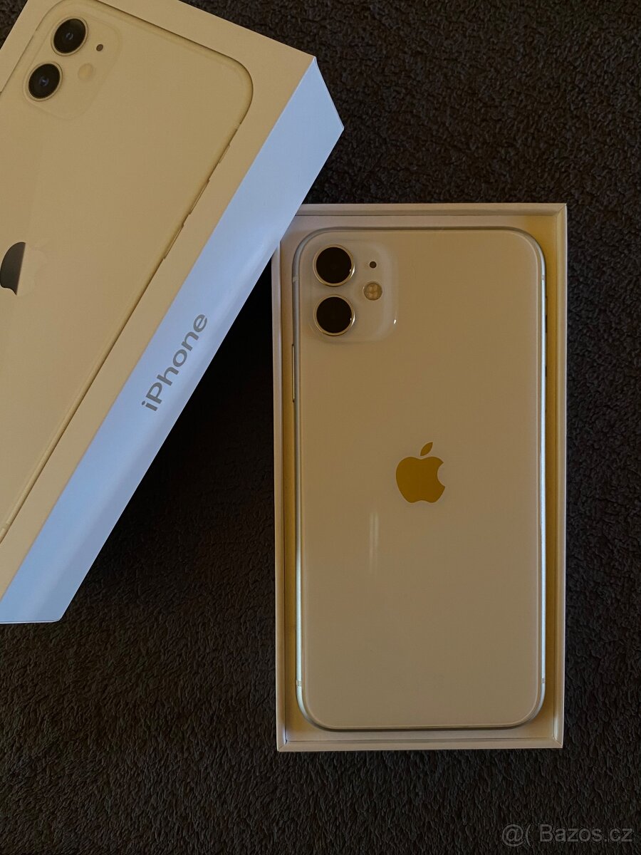 iPhone 11 64GB, bílá