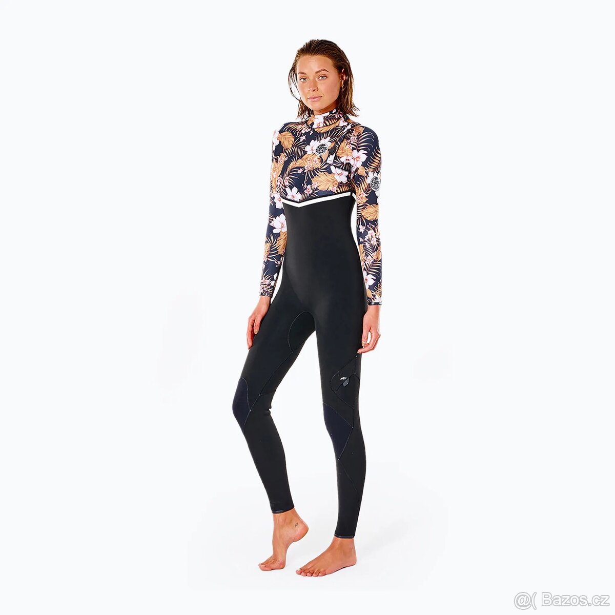 Dámský neopren Rip Curl E Bomb 4/3 mm Z/Free black/gold 4 XS