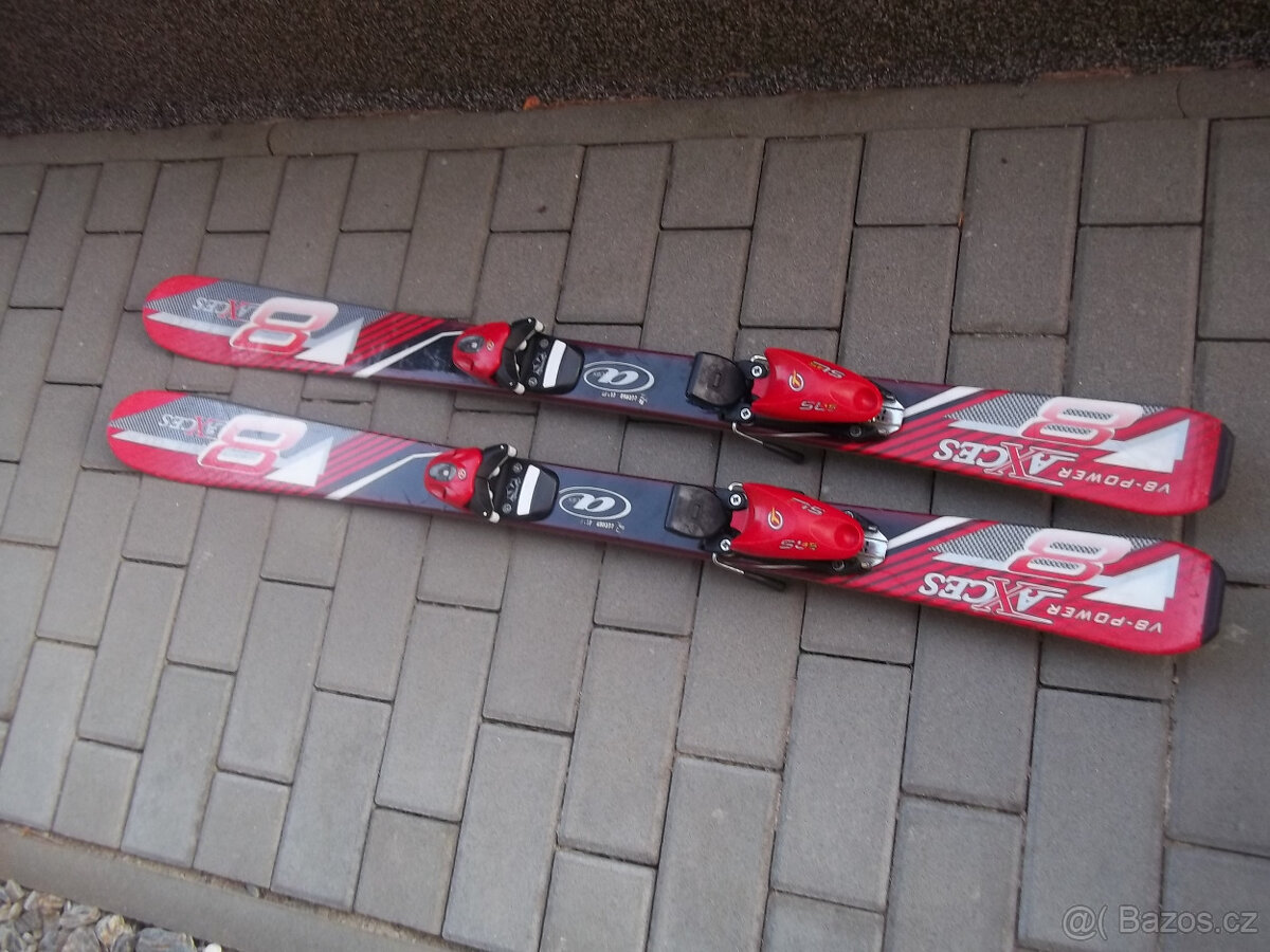 Juniorské carvingové lyže axces , 117 cm