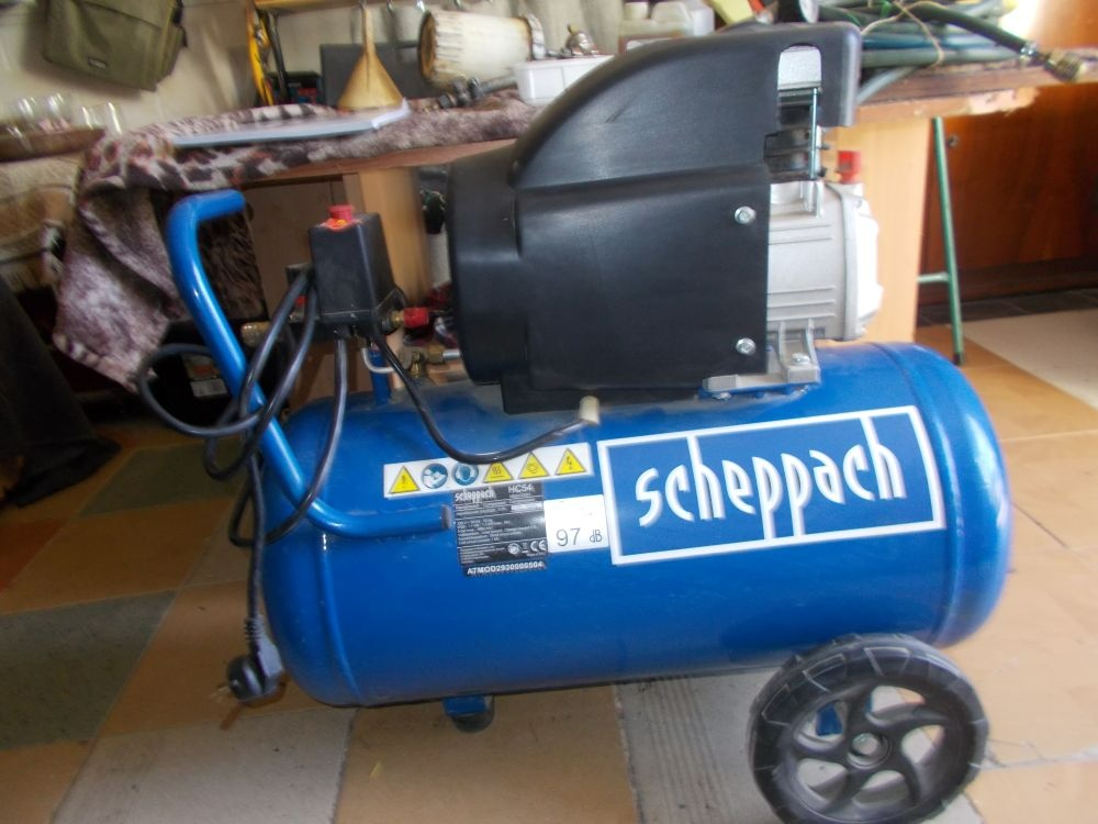 Kompresor Scheppach s příslušenstvím