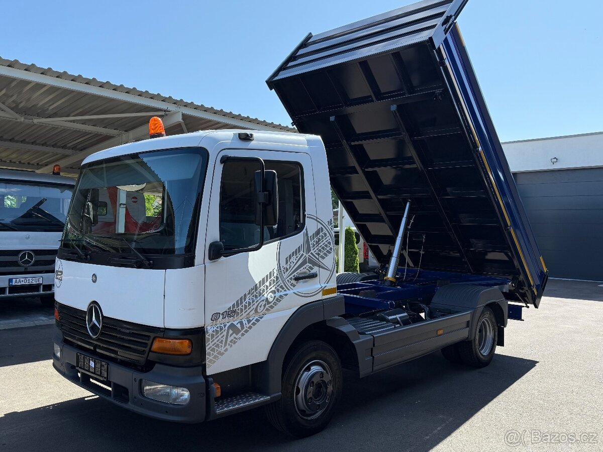 MERCEDES-BENZ ATEGO 815 SKLÁPĚČ TŘÍTRANNÝ VYKLÁPĚČ