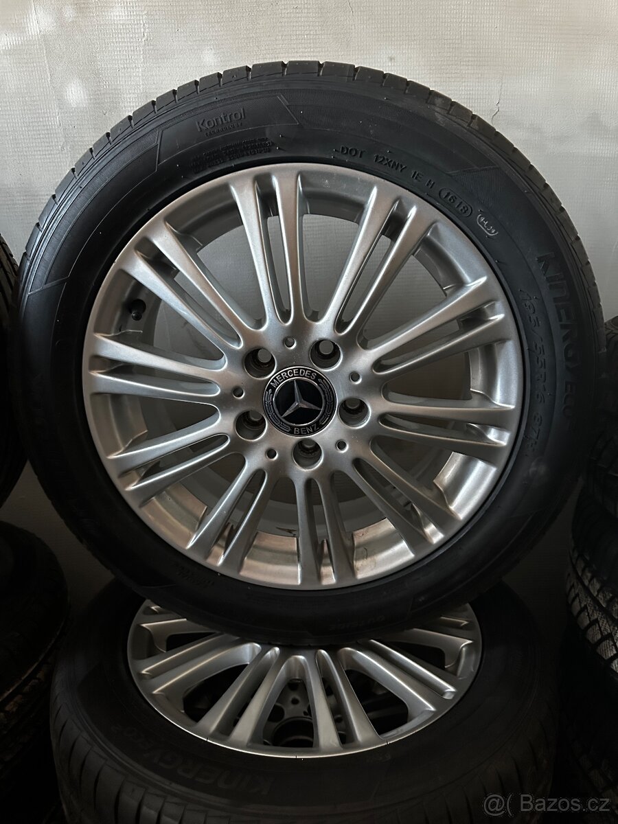 5x112 R16 6J ET45 Mercedes + 195/55 87H Hankook