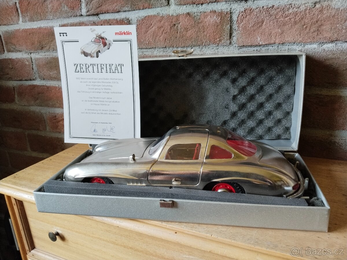 Märklín Mercedes Benz kovový sběratelský model