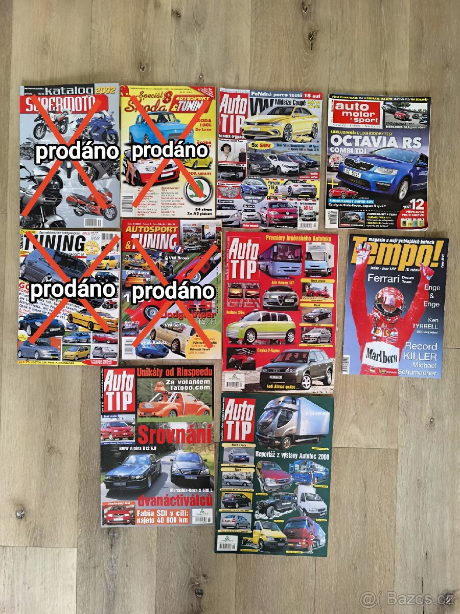 Staré motoristické časopisy