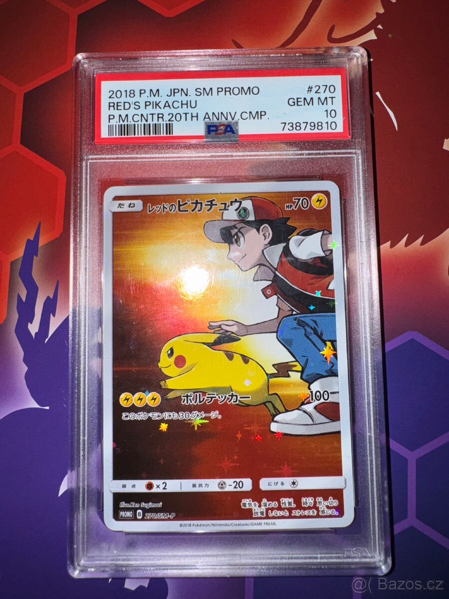 RED’S PIKACHU psa 10