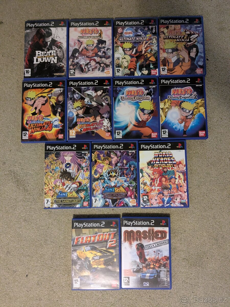 Hry Bojové a Závodní PS2 Playstation 2