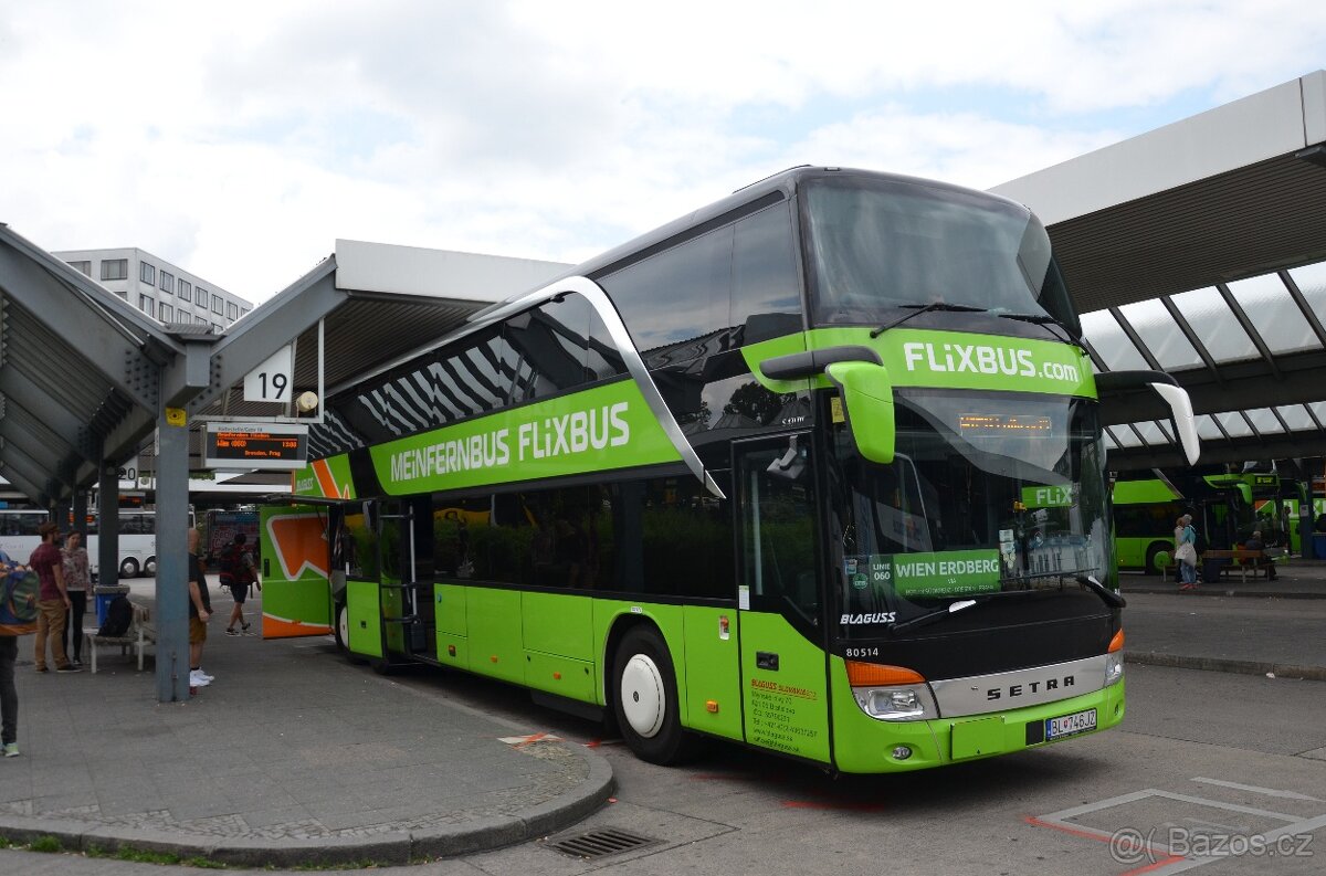 FlixBus poukaz v hodnotě 8 966Kč