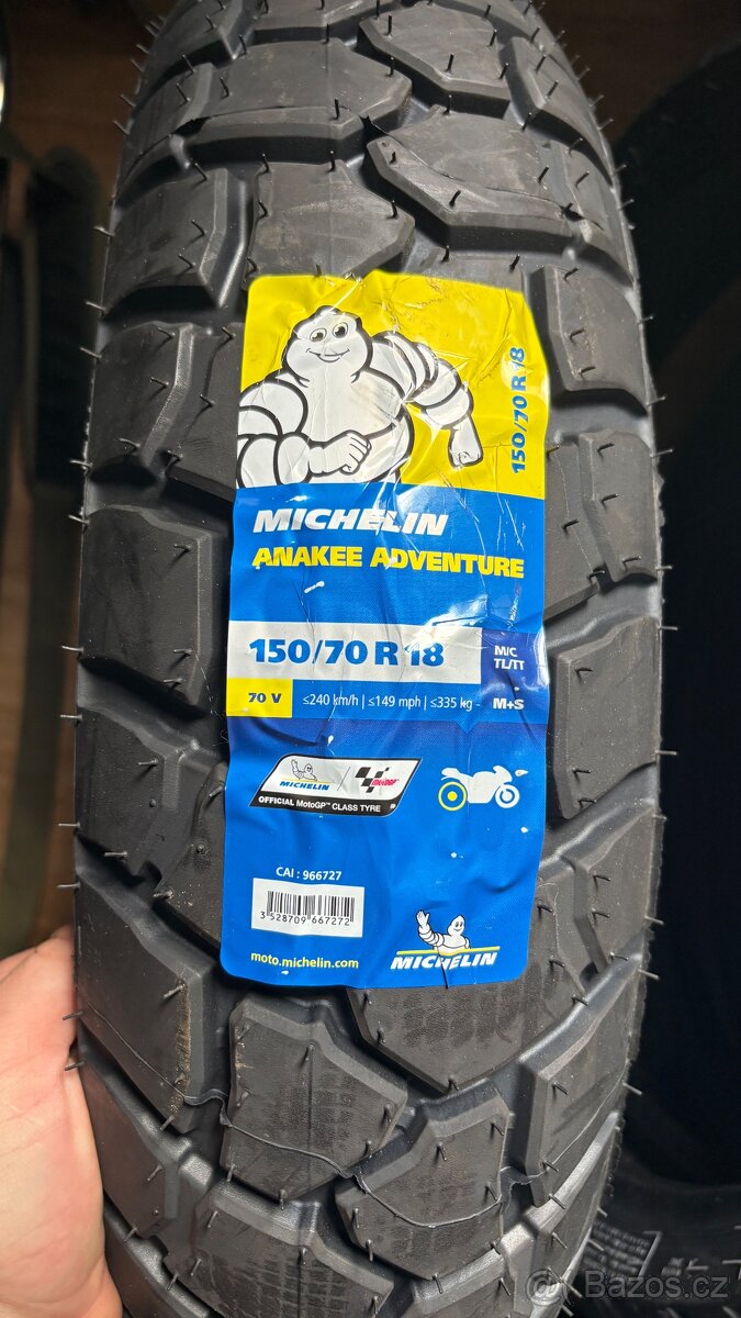 Motopneu Michelin Anakee Adventure 150/70-18 70V