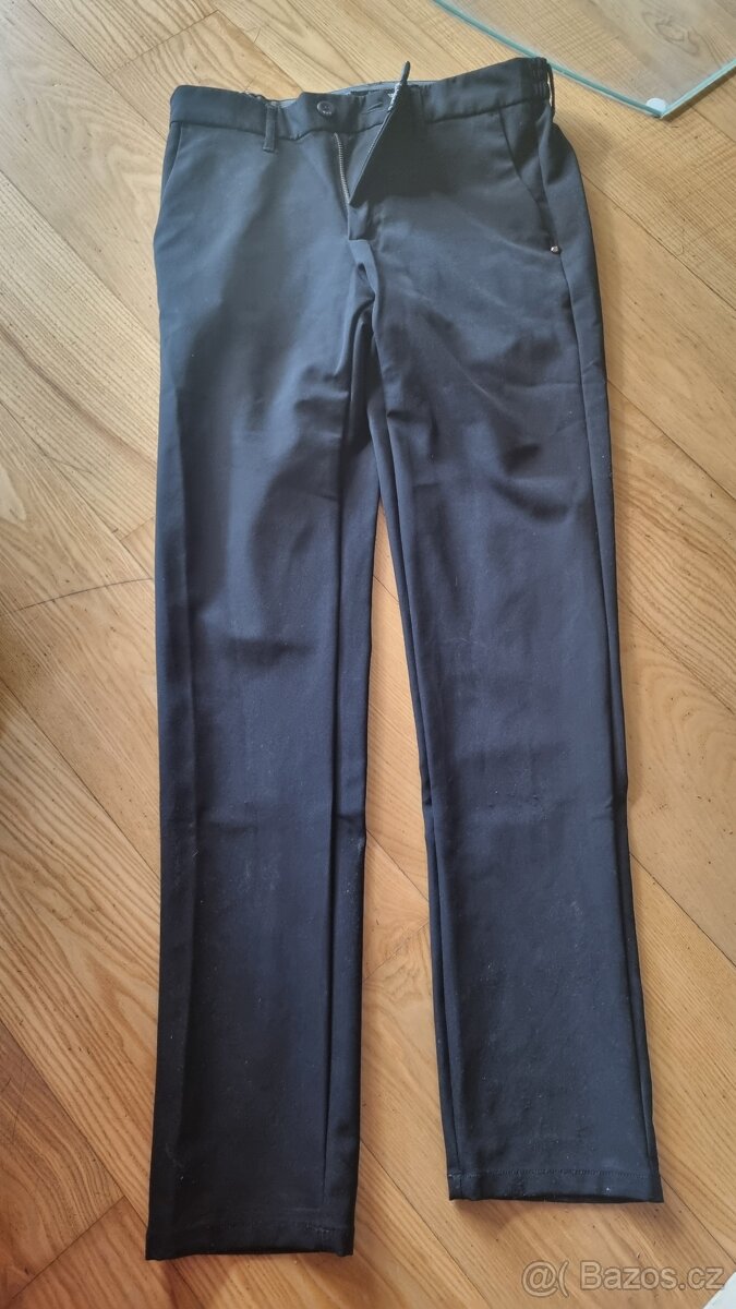 Černé kvalitní kalhoty No Excess M/L32
