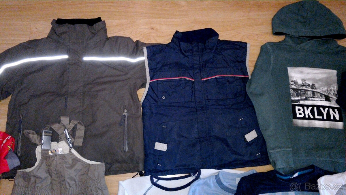 Chlapecký mix věcí vel.116-128 Jaro/léto/podzim